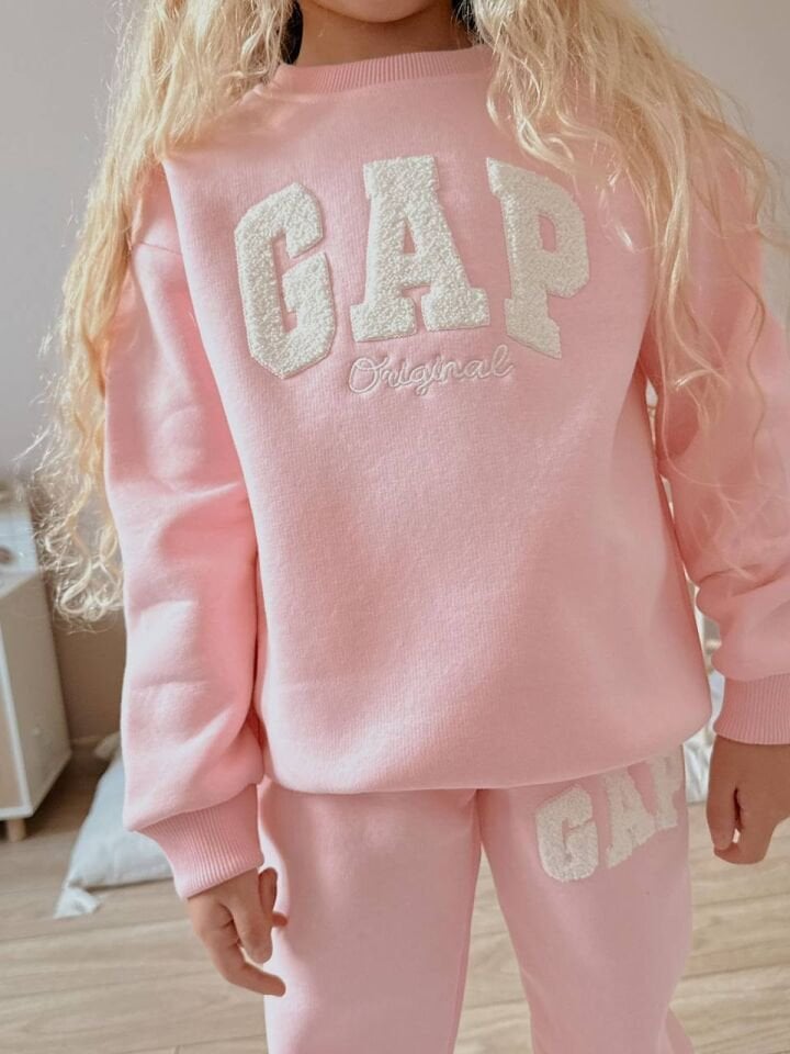 2 İplik Açık Pembe Gap Takım