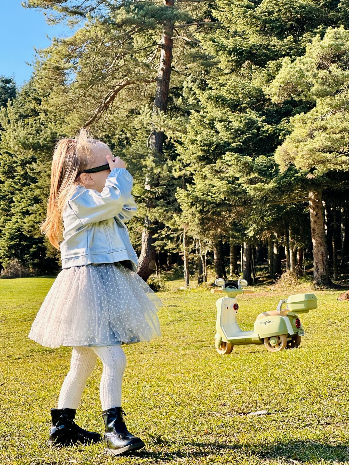 Tütü Etekli Ceketli 3’lü Takım