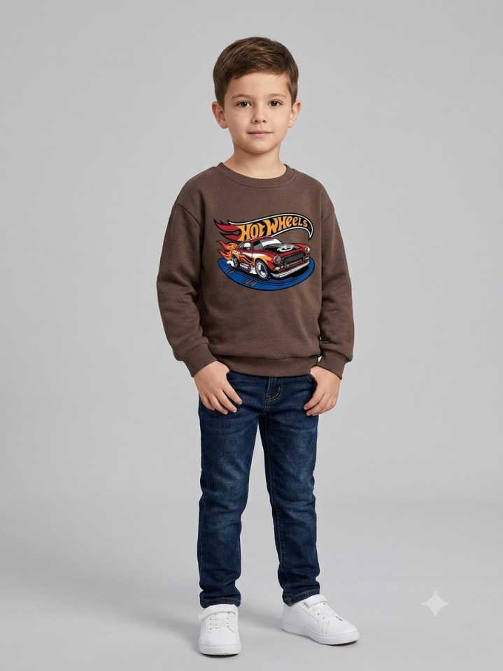 3 İplik Fırçalı Kumaş Sweat