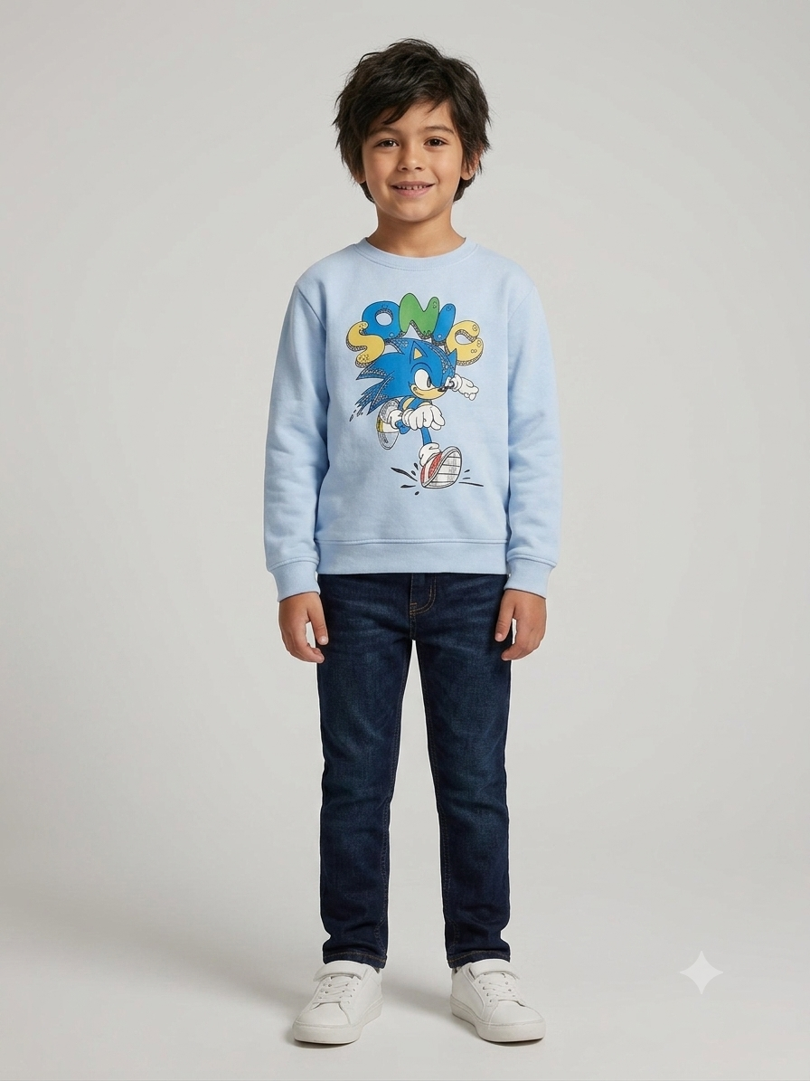 3 İplik Fırçalı Kumaş Sonic Sweat