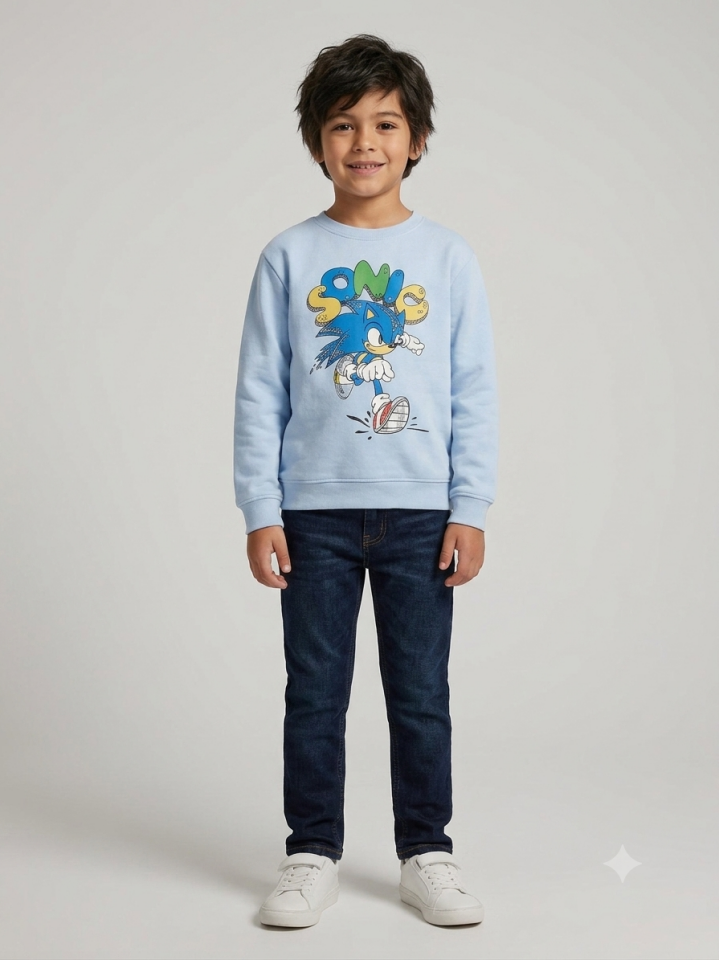 3 İplik Fırçalı Kumaş Sonic Sweat