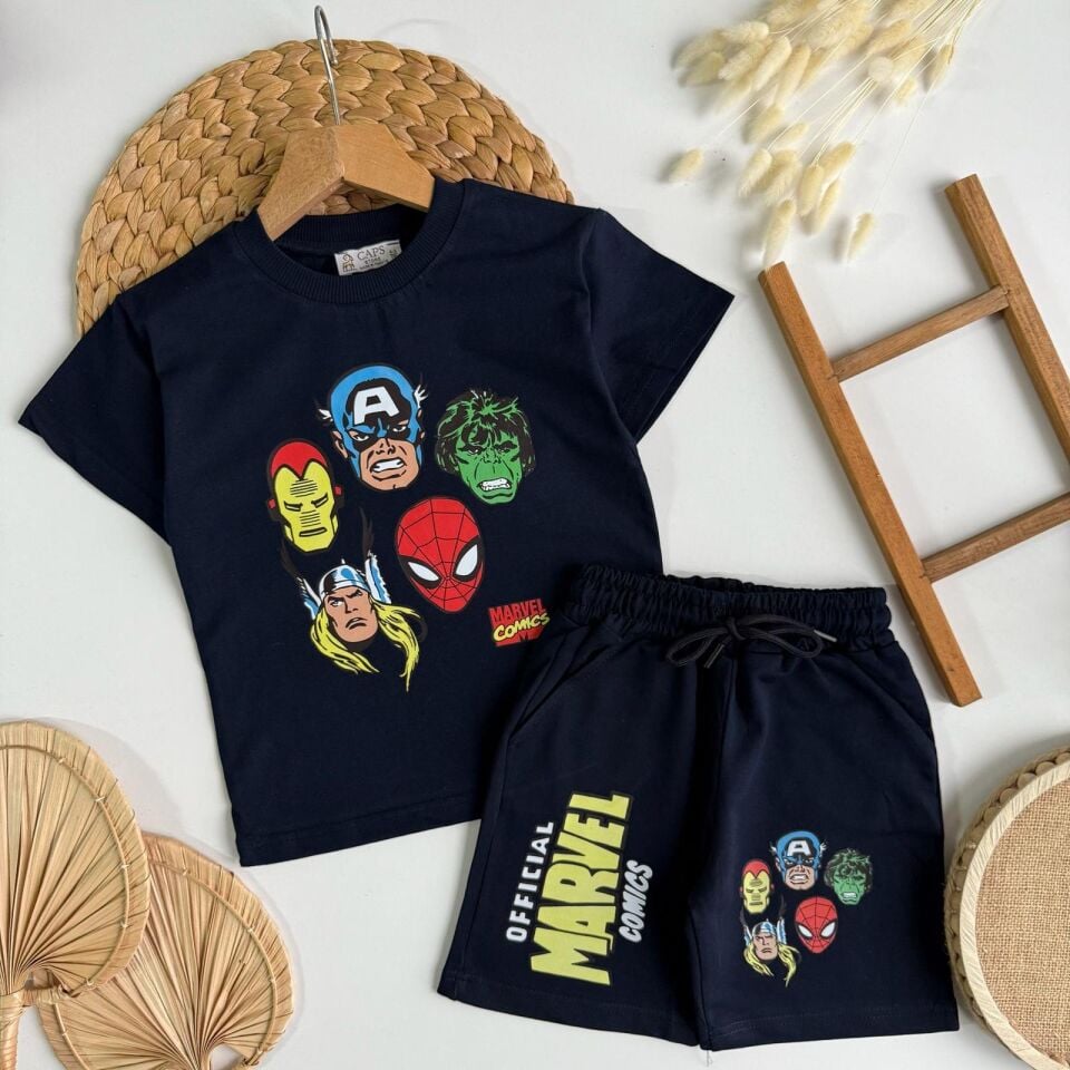 Marvel lacivert takım