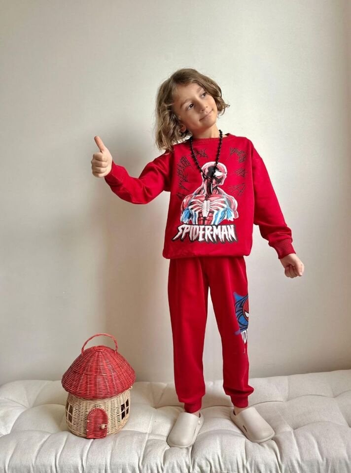 2 İplik Spiderman Takım
