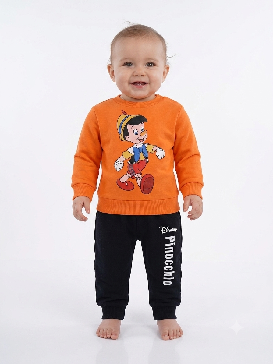 2 İplik Pinokyo Bebek Takım