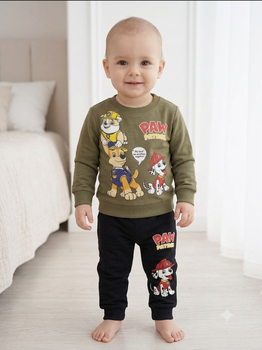 2 İplik Paw patrol Takım haki