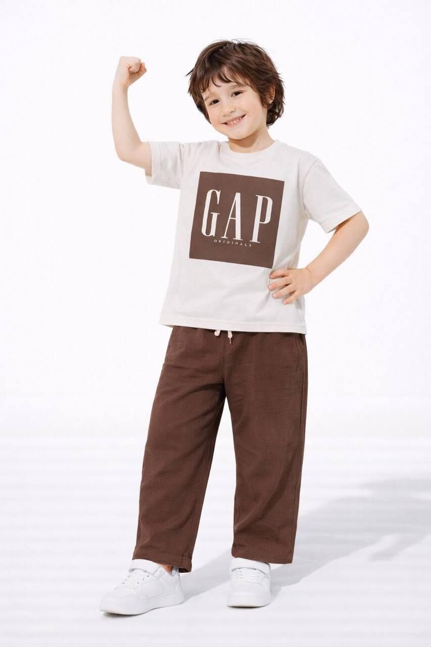 Altı Müslin Kahverengi Takım