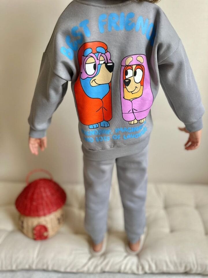 3 İplik Şardonlu Bluey Takım