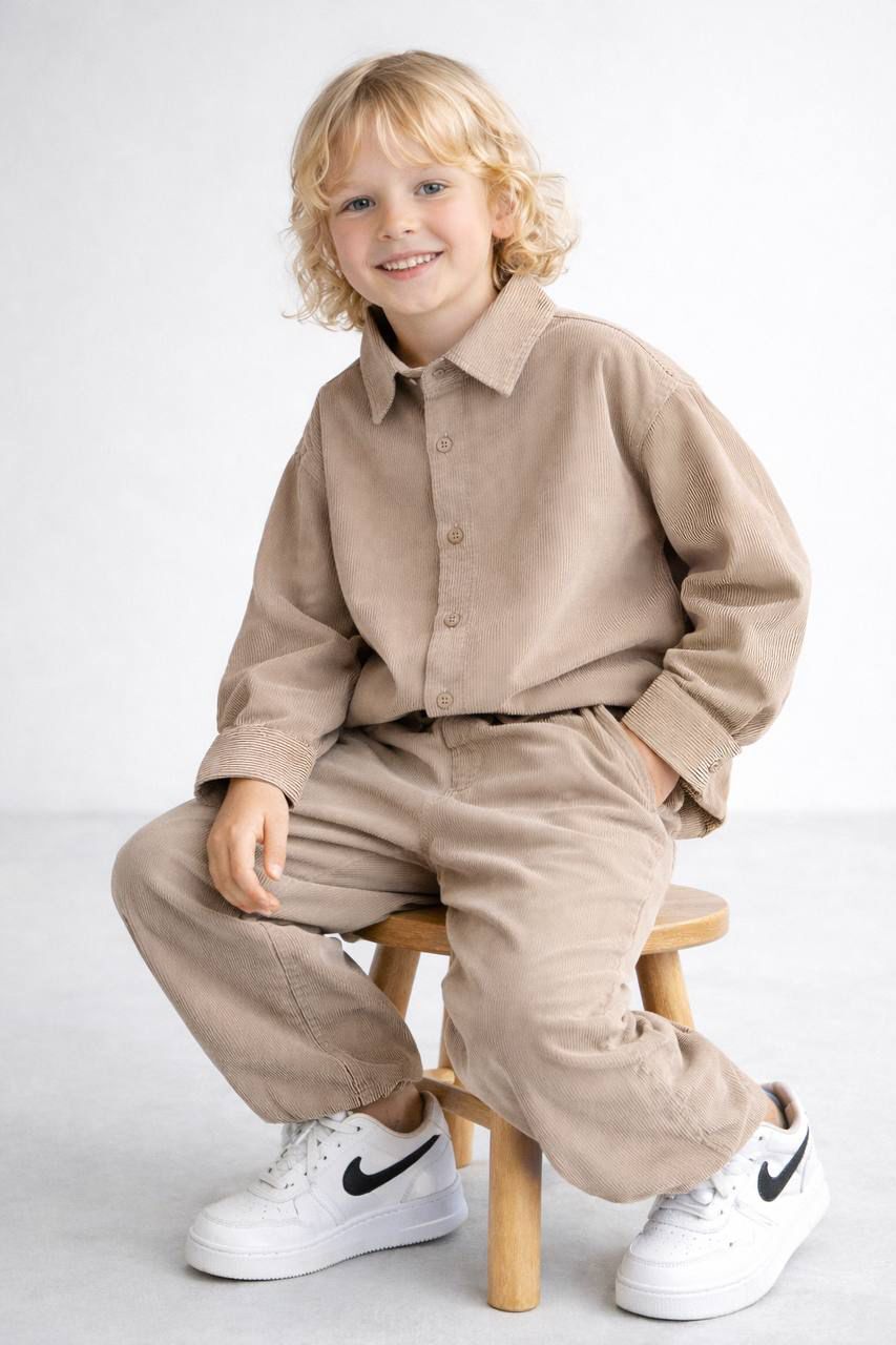 Kadife Fitilli Takım