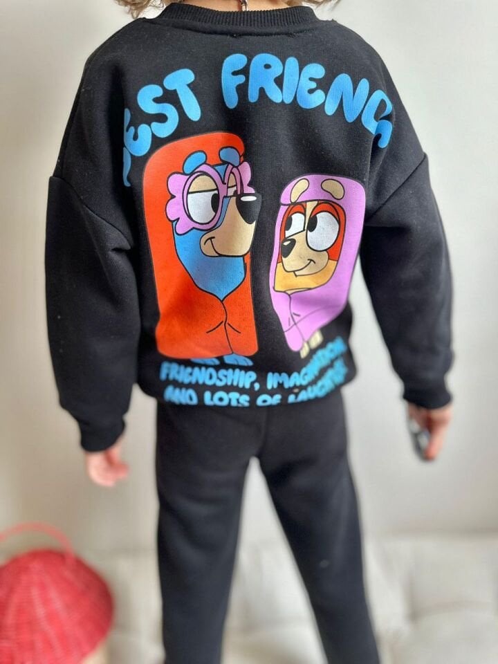 3 İplik Şardonlu Bluey Takım