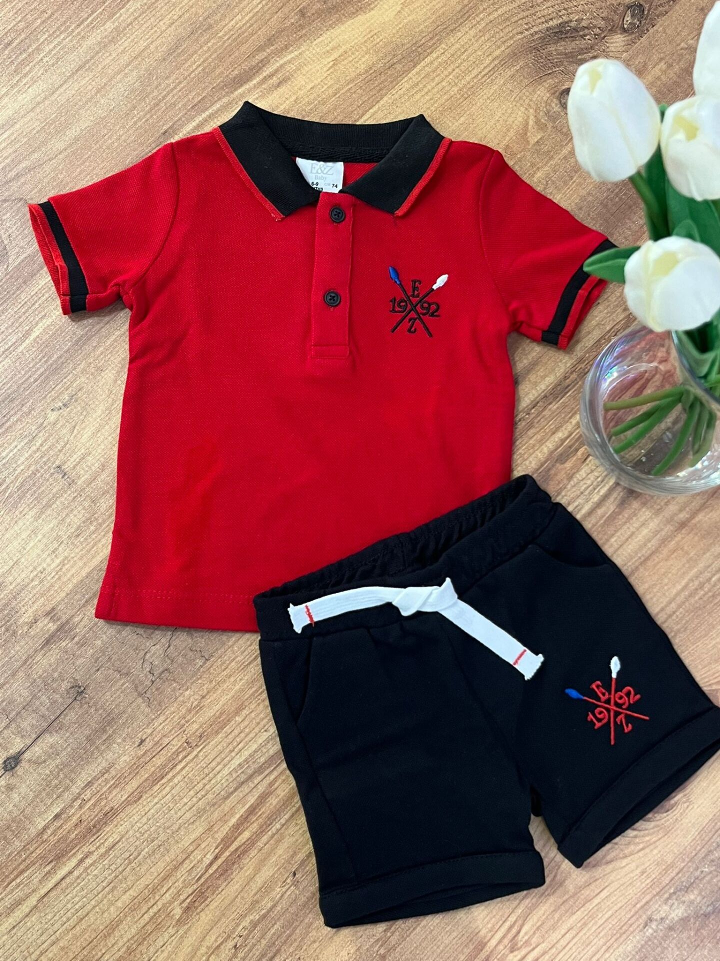 Polo Yaka Bebek Takım