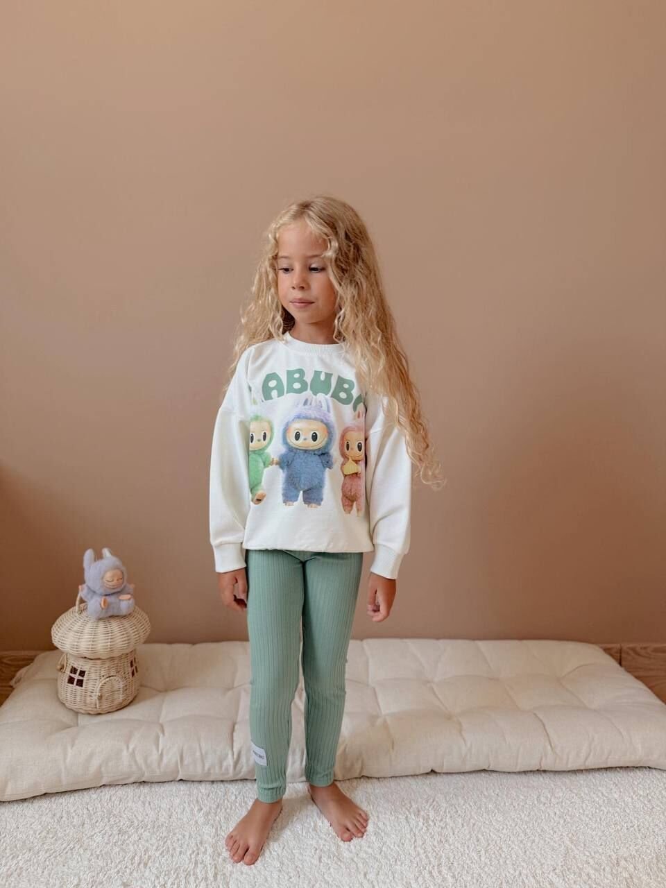 2 ip labubu yeşil takım