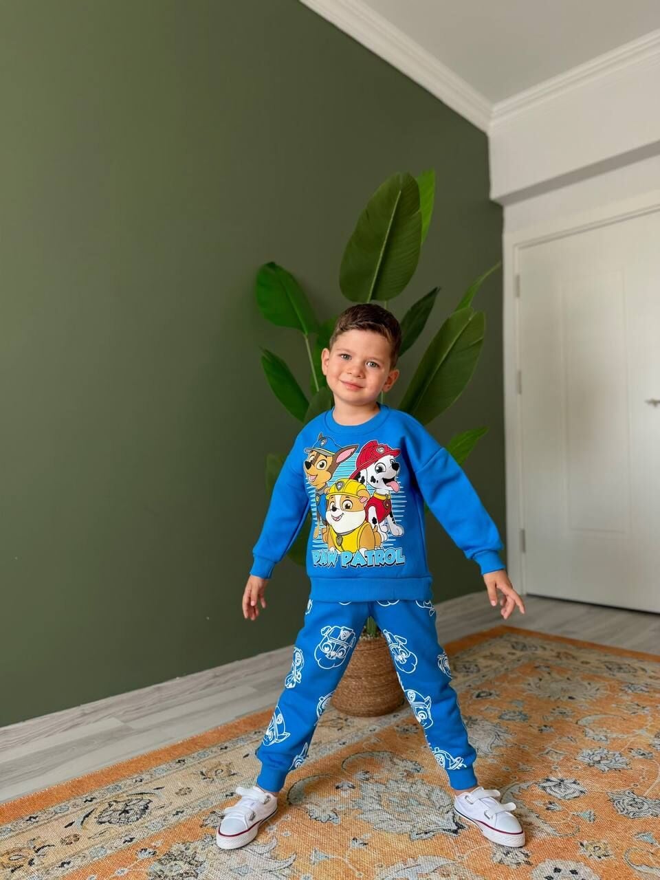 3 İplik Şardonlu Paw Patrol  Takım