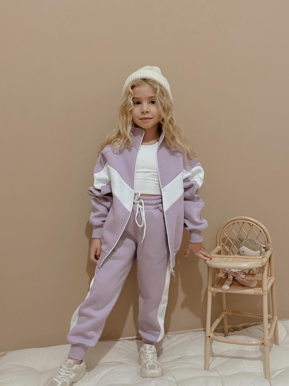 3 ip ŞARDONLU mor 5-14 yaş