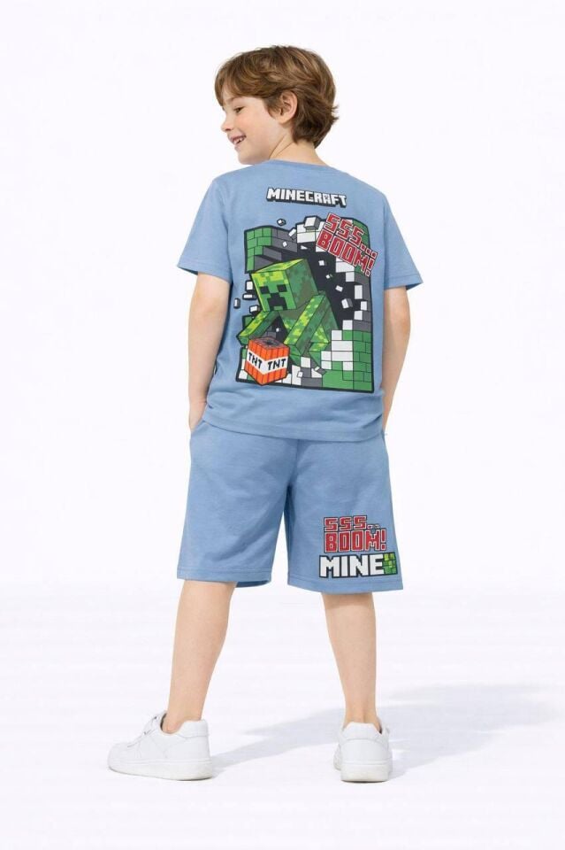 Minecraft Şortlu Takım