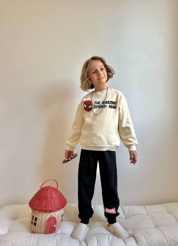 3 ip Şardonlu Spiderman takım