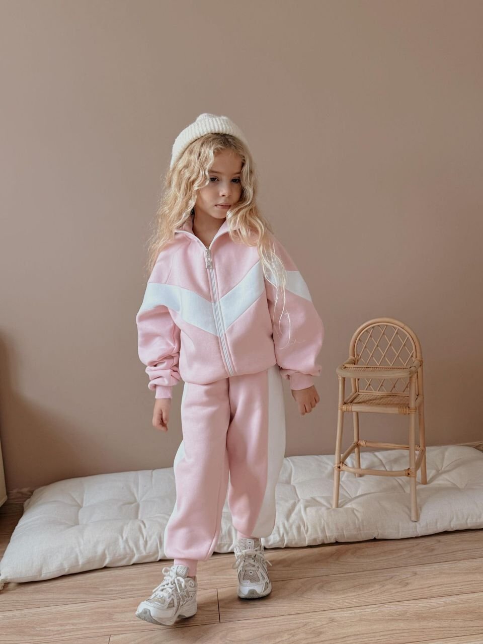 3 ip Şardonlu fermuarlı takım 5-14 yaş