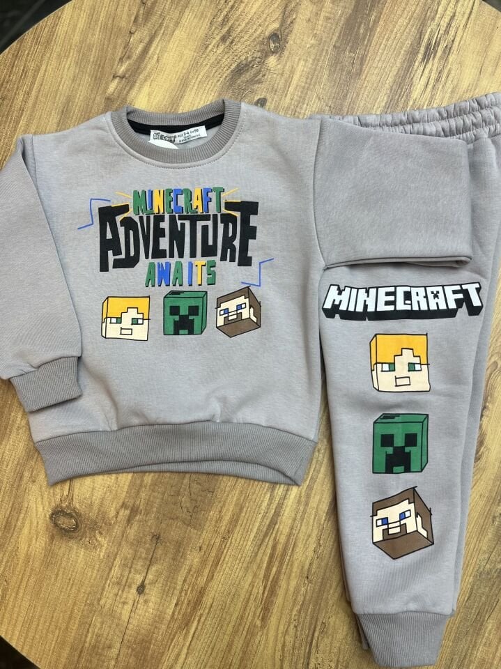 3İplik Şardonlu Minecraft Takım