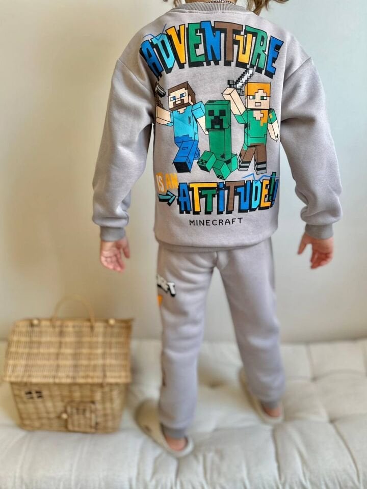 3İplik Şardonlu Minecraft Takım