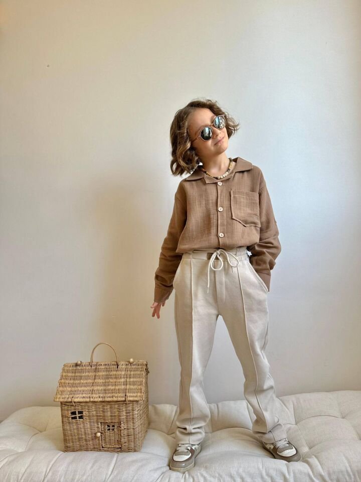 Müslin Takım(Yakalı)