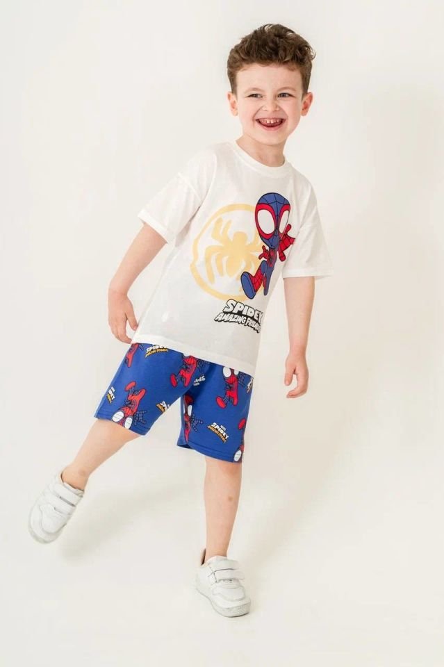 Spiderman şortlu