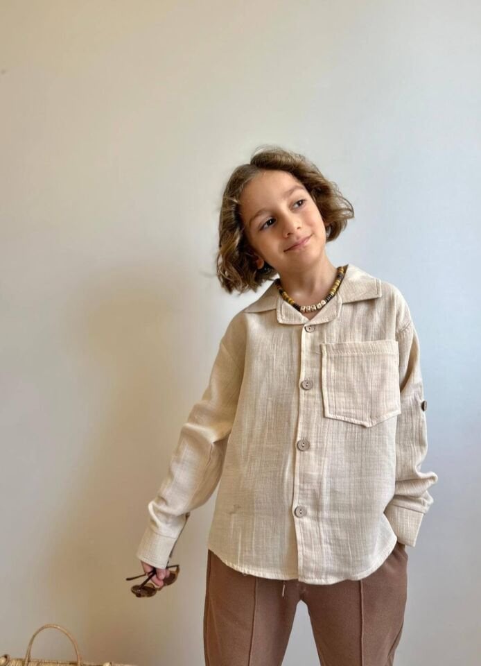 Müslin Takım(Yakalı)