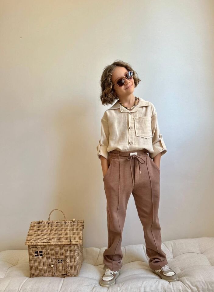 Müslin Takım(Yakalı)