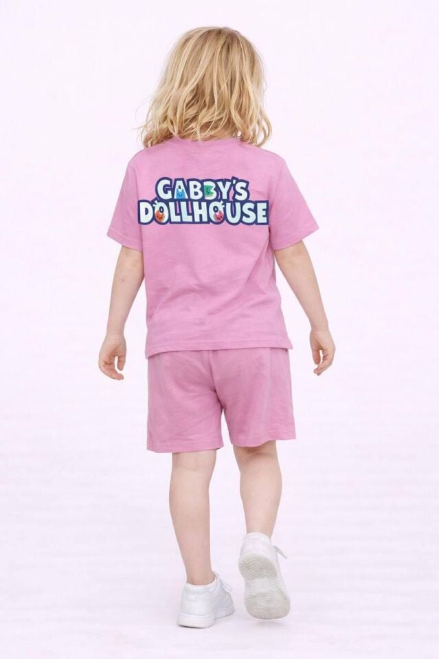 Gabbys Pembe Şortlu Takım