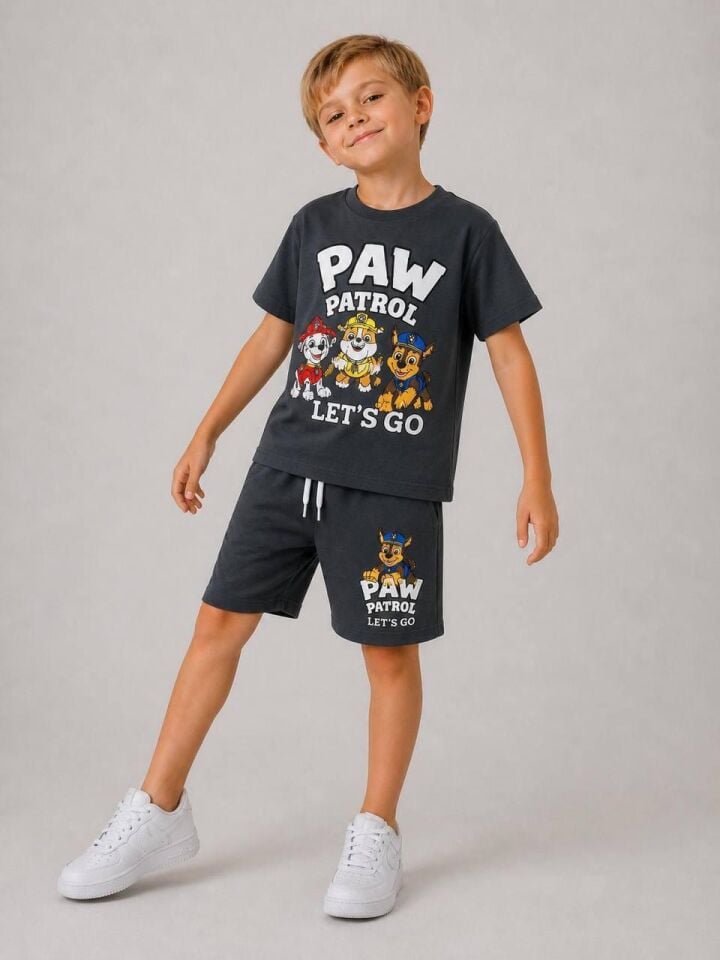 Paw Patrol Şortlu Takım