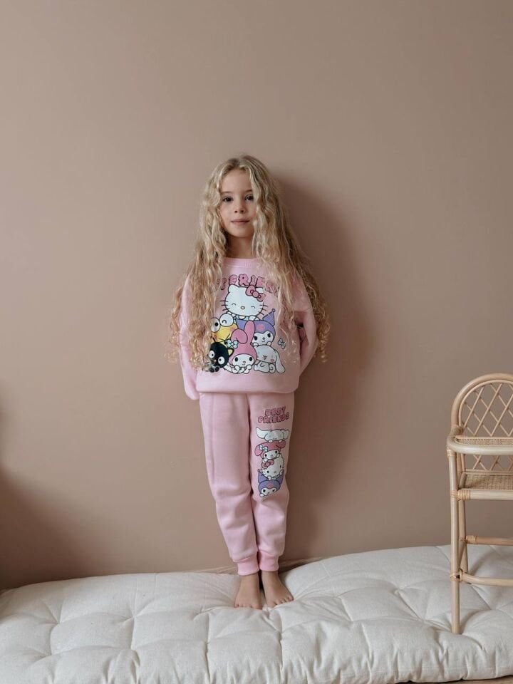 3 ip şardonlu hello kitty best friend takım