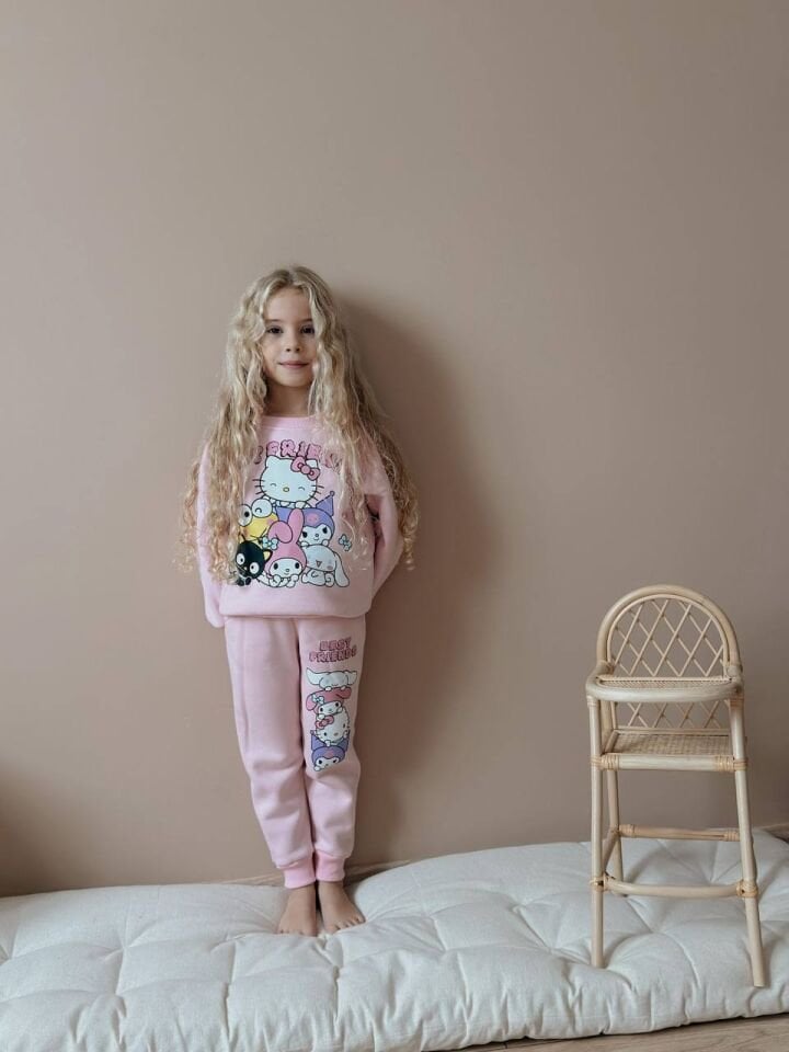 3 ip şardonlu hello kitty best friend takım