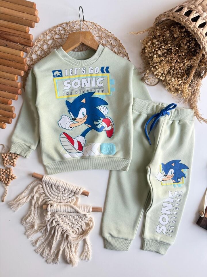 3 İplik Fırçalı Kumaş Sonic Takım