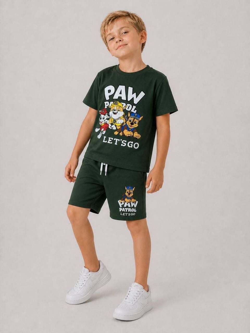 Paw Patrol Şortlu Takım