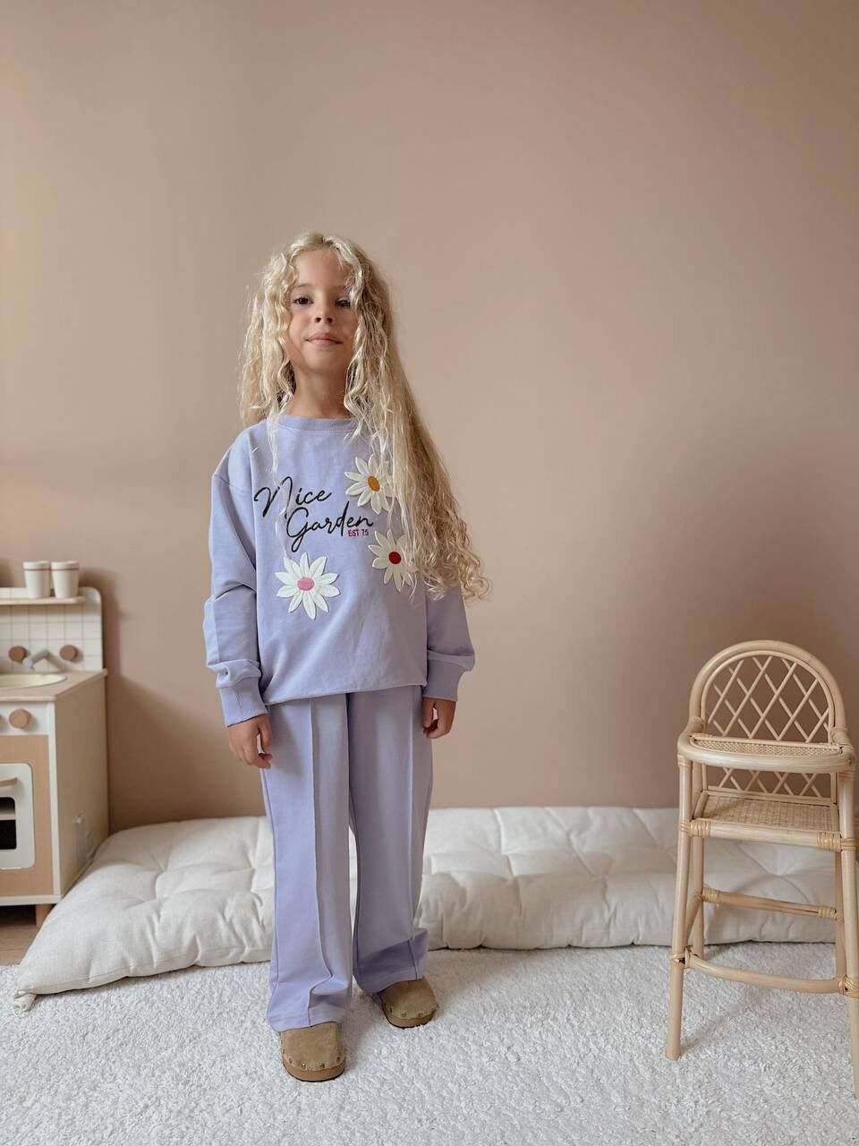 2 ip Çiçekli Takım