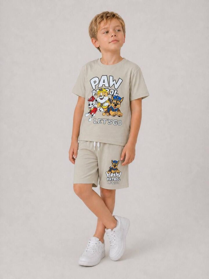Paw Patrol Şortlu Takım