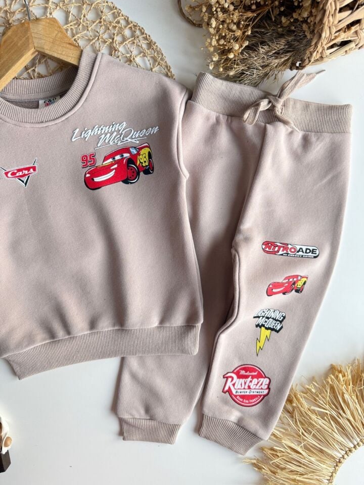 3 İplik Fırçalı Kumaş MQUEEN Takım