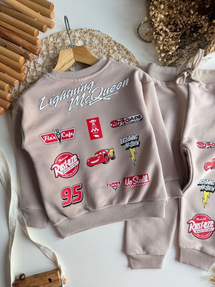 3 İplik Fırçalı Kumaş MQUEEN Takım