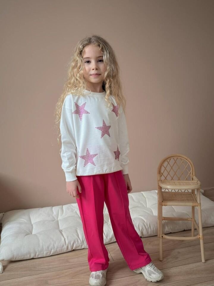 2 İplik Yıldız Desenli Takım