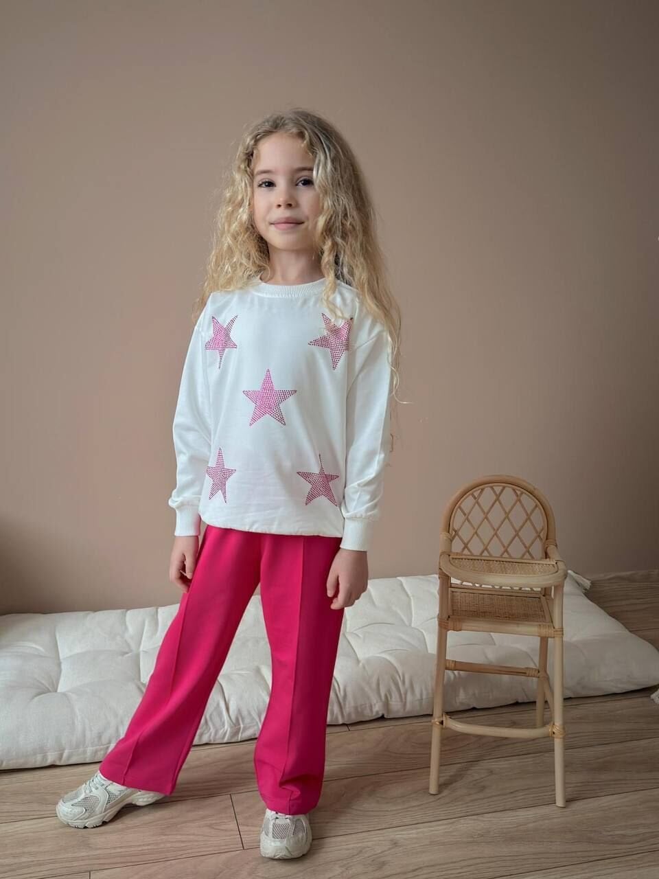 2 İplik Yıldız Desenli Takım
