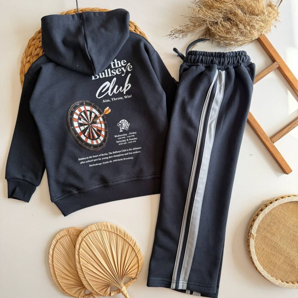 Oversize kapüşonlu takım