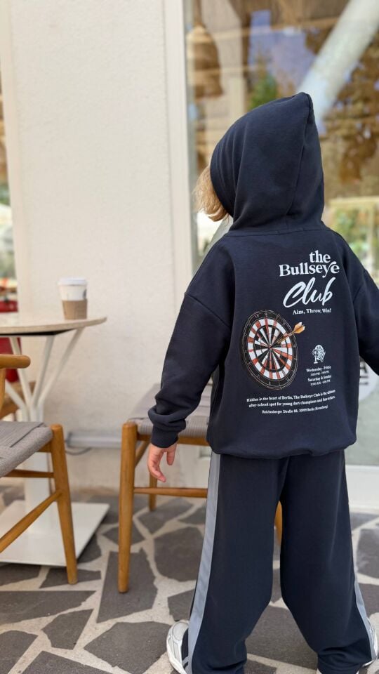 Oversize kapüşonlu takım