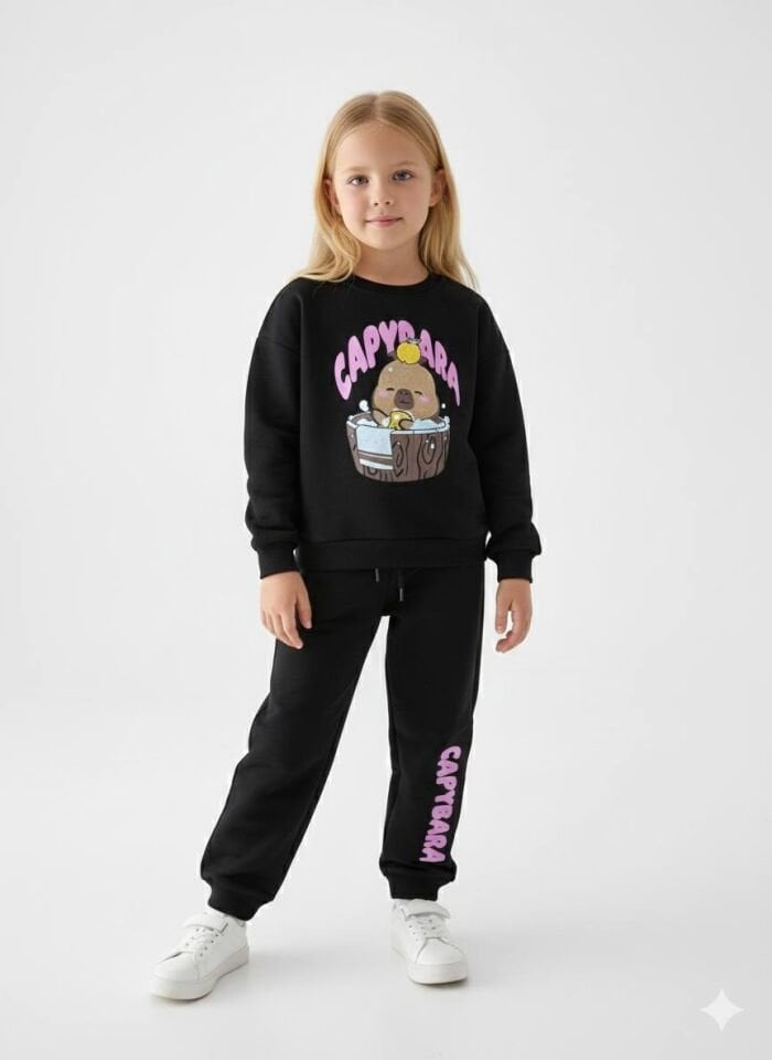 3 İplik Capybara Takım