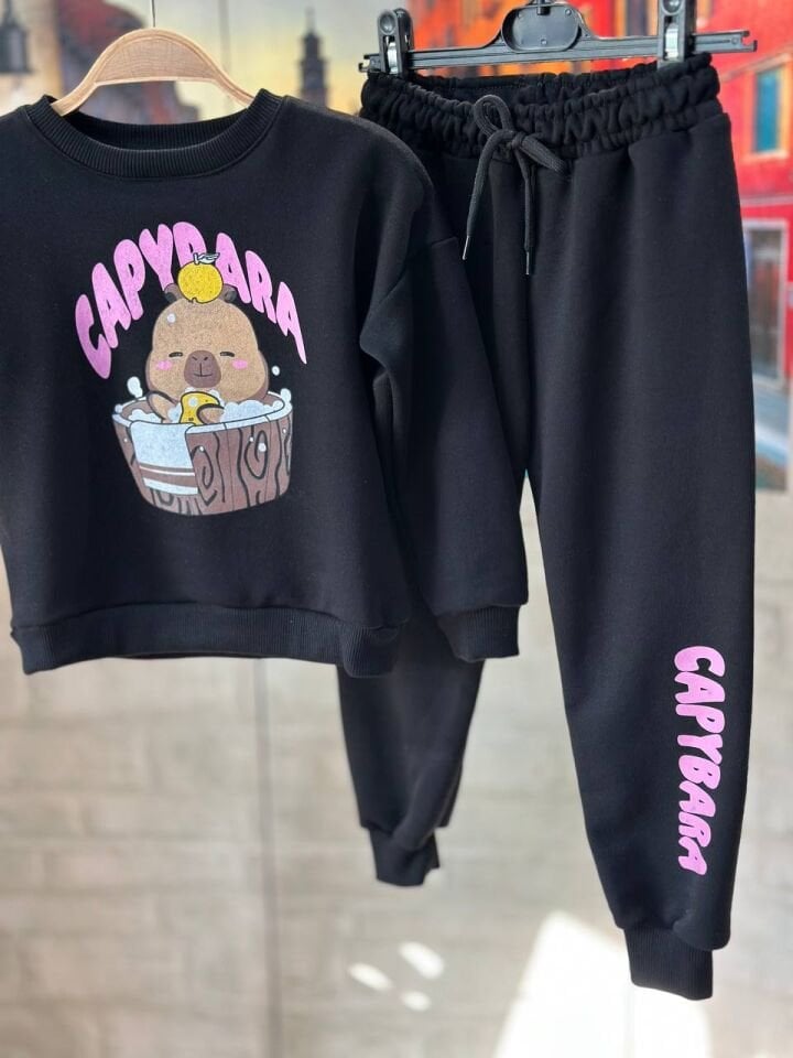 3 İplik Capybara Takım
