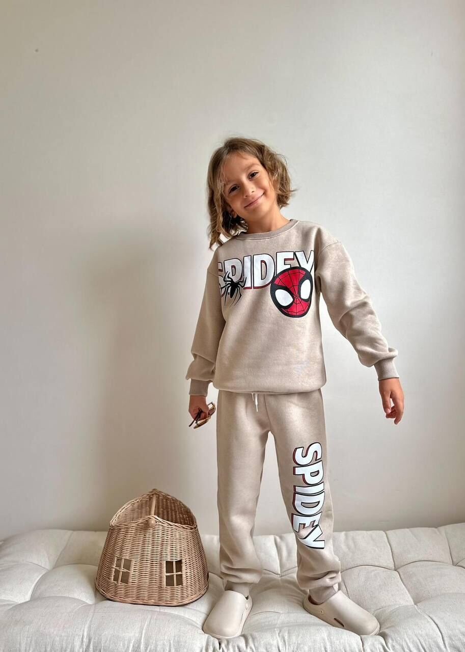 3 ip şardonlu Spiderman Takım