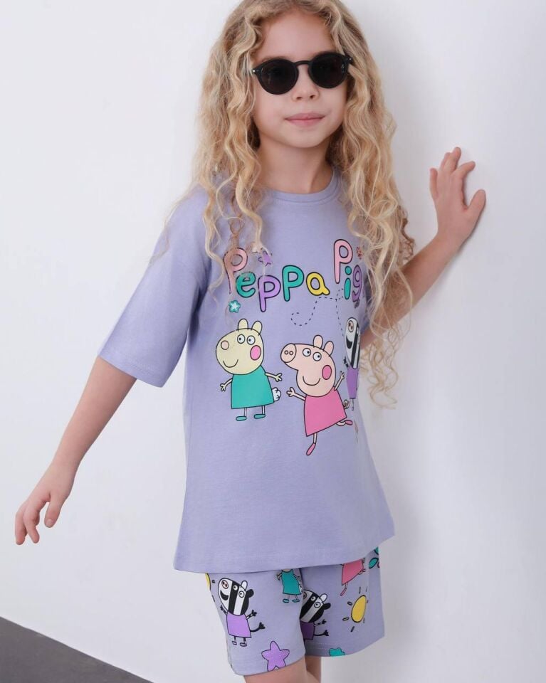 2 İplik Peppa Pig Takım
