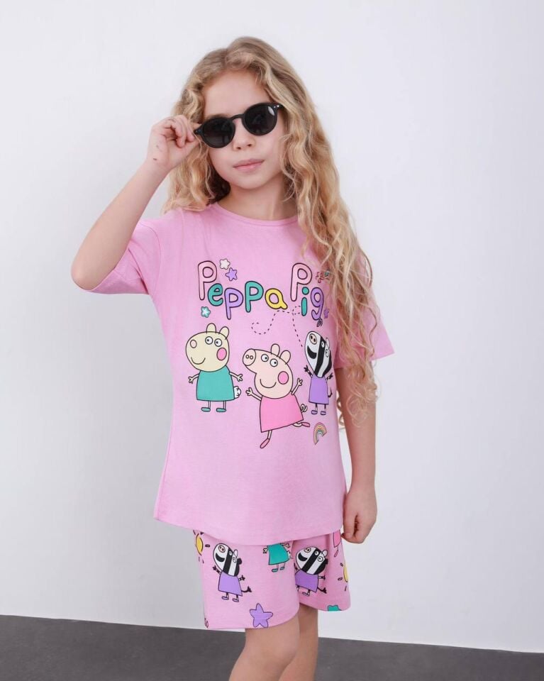2 İplik Peppa Pig Takım