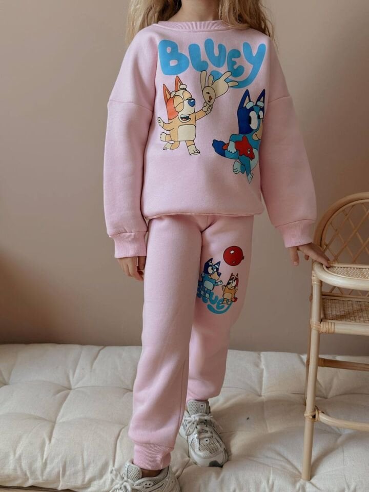 3 İplik Şardonlu Bluey Takım