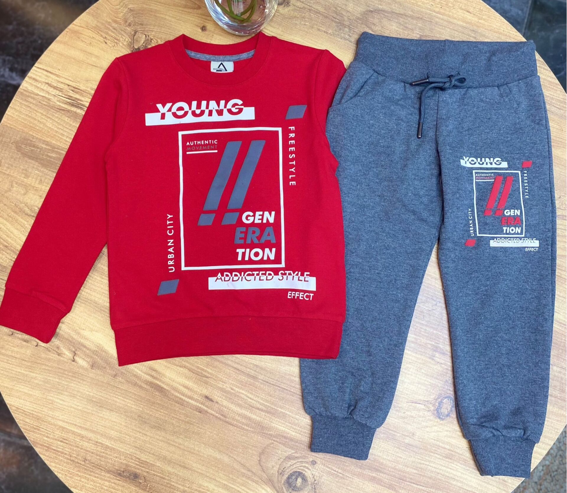 2 İplik Fırçalı Kumaş Takım (4-12)