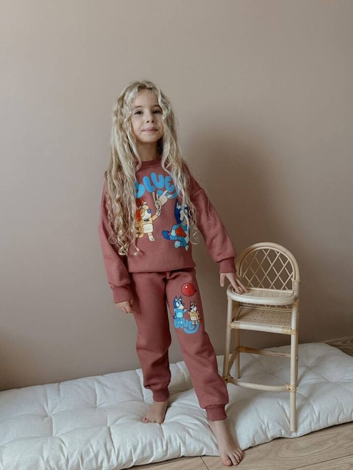 3 İplik Şardonlu Bluey Takım