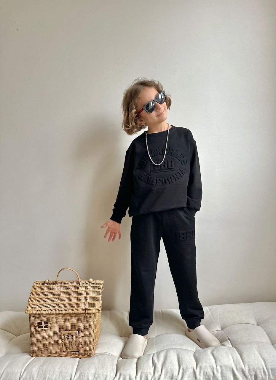 2 İplik Siyah Takım