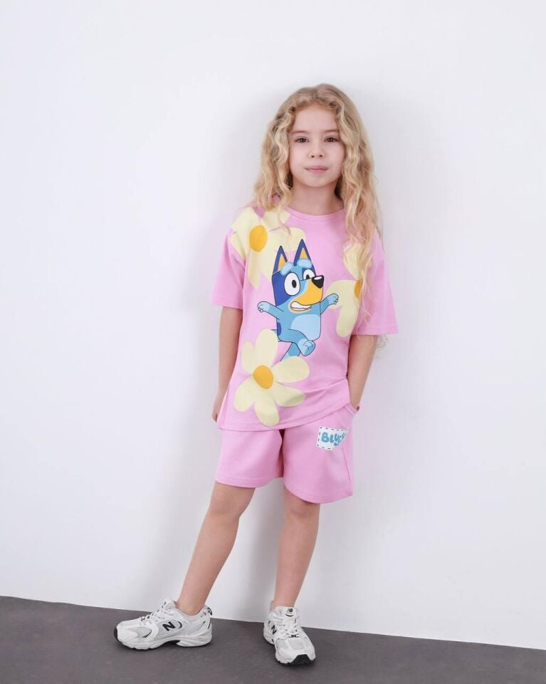 Bluey Takım Şortlu Takım